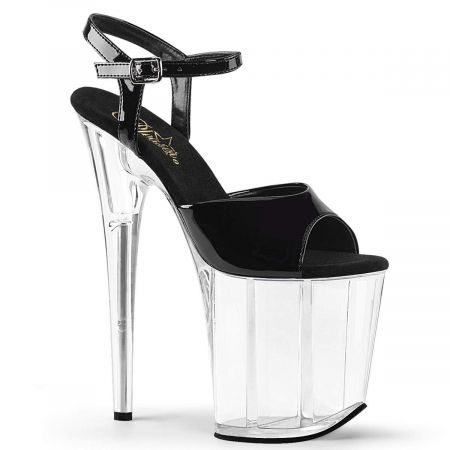 women 23CM/9 inch PVC upper platform high-heeled sandals steel pipe dance  shoes | eBay