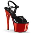 Pleaser ankle strap sandals